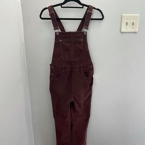 Free People Corduroy Overalls